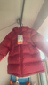 保姆鹅  【风墙】儿童羽绒服宝宝中长款护脸加厚外套保暖童装[NG2664] 石榴粉 110 实拍图
