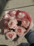 京东鲜花玫瑰花粉色随机10枝如意基地鲜切花水养插花生活花束送礼源头直发 实拍图