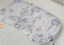 babycare新生儿枕头硅胶云片枕婴儿透气宝宝枕头0-6月可机洗43*21星月王国 实拍图