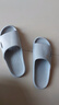 JOYTOUR旅行便携拖鞋可家用待客酒店防滑拖鞋洗澡一次性拖鞋灰色42-43 实拍图
