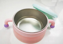 babycare儿童餐具辅食碗注水保温碗不锈钢叉勺宝宝吃饭喝水婴儿周岁礼盒粉 实拍图