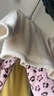 果壳（Gukoo）睡衣女冬季mikko联名甜美柔软保暖豹纹长裤女士家居服套装可外穿D 浅雾粉套装 S 实拍图