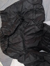 网易严选25新品90鸭绒超蓬羽绒服休闲面包服石墨烯保暖轻量抗菌防泼水 A款25秋冬连帽-静谧黑 XL 实拍图