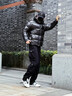 彪马（PUMA）90绒保暖连帽短款鸭绒外套男子新款秋冬羽绒服585408 黑色-01 2XL (190/108A) 实拍图