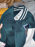 优衣库童装男童女童高弹力快干运动茄克外套夹克481378 58 深绿色 150 实拍图