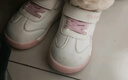 牧童学步鞋春秋季童鞋男童机能软底婴儿面包鞋革面女宝宝鞋 樱花粉18 实拍图