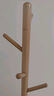 稳纳 衣帽架 衣架落地 实木挂衣架 阳台卧室衣服架  原木色三脚款3176 实拍图