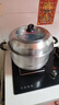 美厨（maxcook）不锈钢蒸锅 34cm二层蒸锅汤锅复底 高盖感温燃气电磁炉通用MCZ009 实拍图