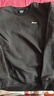 特步（XTEP）钜惠运动套头卫衣情侣百搭新款学生上衣男子上衣裤子潮流运动裤 正黑色-0133（加绒卫衣-男） L 实拍图