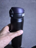 膳魔师（THERMOS）保温杯不锈钢水杯磨砂黑500ml保冷杯便携JNL-502双十一送礼 实拍图