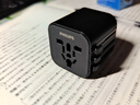 飞利浦（PHILIPS）转换插头全球通用插座转换器多国旅行出国留学港澳日韩欧洲英美澳标多功能插座1013黑 实拍图