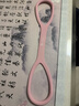 Keep硅胶八字拉力器女拉力绳练背肩颈拉伸弹力绳家用弹力带 粉色20磅 实拍图