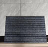 quatrefoil 地垫入户门进门脚踏垫门口可裁剪除尘防滑垫子  60*90cm灰色条 实拍图