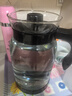 天喜（TIANXI）冷水壶大容量玻璃杯可过滤冷水壶耐热茶具啤酒花茶家用凉水杯 【升级加厚】黑色2800ML 实拍图