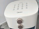 美的（Midea）空气炸锅免翻面 2025年新款家用大容量 6L经典旋钮 空气炸锅微波炉烤箱一体机蒸烤一体 KZE6016 实拍图
