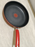 特福（Tefal）平底锅家用牛排不粘煎锅少油烟有钛煎饼锅电磁炉燃气灶通用28cm 实拍图