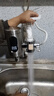 奥克斯（AUX）电热水龙头热水器免安装即热速热接驳款厨卫两用加热水龙头 【免安装】不锈钢款+送万向喷头 实拍图