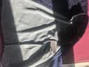 立蒙冬季男士保暖衬衫加绒加厚长袖格子衬衣中年爸爸装 333藏青色XL 实拍图
