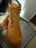 骆驼（CAMEL）【王俊凯同款】加绒马丁靴男鞋秋冬新款大黄靴女户外工装登山靴子 GE122W7757T 金黄色（男款） 41 实拍图