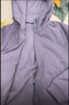 优衣库【狂欢价】女装双面穿防风摇粒绒拉链连帽外套户外479697 479697/71浅蓝紫色 XL 实拍图