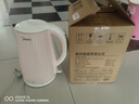 美的（Midea）电热水壶电水壶烧水壶双层防烫 0涂层 食品级304不锈钢1500W快速沸腾1.7L大容量 HJ1705 实拍图