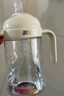 bebebus钻光学饮杯重力球吸管水杯tritan一岁以上宝宝牛奶杯非奶瓶280ml 实拍图