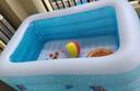 倍护婴 儿童游泳池长方形加厚超大充气婴儿游泳桶家用宝宝洗澡盆戏水池 加厚三环1.8米【180*140*60CM】 实拍图