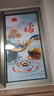 喜巢走廊装饰画入户玄关自粘壁画过道轻奢中式贴画竖版现代山水墙贴画 九鱼聚福02竖款 60cm x 125cm 实拍图