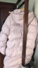 森马（Semir）陈都灵同款羽绒服女90绒长款三防冬宽松连帽外套简约109724113001 实拍图