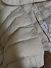 鸭鸭（YAYA）【反季】羽绒服女秋冬新款轻薄款修身羽绒马甲显瘦内胆背心上衣KX 米白色 L 165 实拍图