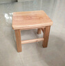小匠材实木凳子家用客厅矮凳孩子矮款茶几方凳结实小板凳方27*23*35 实拍图