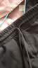 森马（Semir）【大促福袋】休闲裤男女简约百搭长裤夏季运动风潮流裤子 男-A款黑色 【基础束脚】 M 实拍图