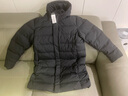 京东京造羽绒服男鸭绒加厚防寒工装面包服中长款冬外套衣服 黑色 3XL 实拍图