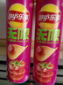 乐事（Lay's）无限薯片 鲜浓番茄味 104克*2罐 208克 休闲零食 膨化食品 实拍图