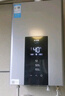 美的（Midea）16升燃气热水器天然气智控增压水伺服恒温【国补立减15%】 ECO节能 低水压启动JSQ30-MK6耀夜 实拍图