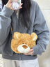 NICI生日礼物女生玩偶斜挎包毛绒泰迪熊熊大哥毛绒玩具可爱公仔送女孩 实拍图