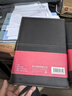 得力（deli）16K120张荔枝纹磁扣皮面本办公用品 商务记事本工作笔记本子文具 棕色3344 实拍图
