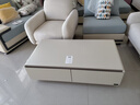 全友家居 现代简约奶油风茶几客厅小户型家用储物收纳落地柜子 实拍图