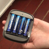 南孚5号充电锂电池4粒套装 1.5V恒压快充  适用游戏手柄/键鼠/话筒/吸奶器/血压计/闪光灯等 AA五号 实拍图
