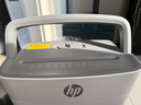 HP惠普4级高保密迷你办公家用商务小型低噪音碎纸机粉碎机 单次6张连碎5分钟15L可带钉碎卡  W1505CC 实拍图