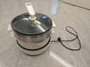 美的（Midea）电火锅 电蒸锅煮锅火锅专用锅 家用多功能烤肉锅多用途锅分体式不粘料理锅电热锅HGE28T71S 实拍图