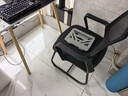 点萤 电脑椅子弓形椅办公椅久坐舒服座椅宿舍椅子靠背椅DNY-84pro 【升级防倾底角】黑框黑网 实拍图