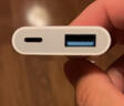 奥拓森适用苹果移动硬盘转接头otg手机连接专用lightning转换器usb接口iphone拓展坞读取U盘硬盘连接线 【三合一款】usb3.0高速传输 实拍图