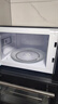 美的（Midea）变频微波炉 双旋便捷操作 五档火力速热 360°转盘加热 20L精巧容量 微碳系列PM20A1 实拍图