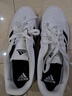 阿迪达斯 （adidas）板鞋男鞋 2025秋季新款运动鞋低帮透气休闲鞋耐磨轻便小白鞋 透气小白鞋/新到货/热销款 44.5 （内长275mm） 实拍图