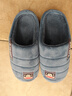 大嘴猴（paul frank）棉拖鞋男士秋冬季室内家居拖鞋毛绒保暖厚底棉鞋男款深蓝280PF607 实拍图