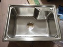 华帝（VATTI）304不锈钢水槽单槽拉丝不锈钢洗菜盆 厨房水槽洗碗盆-以旧换新 实拍图