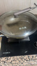 炊大皇炒锅0氟健康易洁平底炒锅钛康32cm电磁炉通用炒菜锅煎锅TK32CG 实拍图