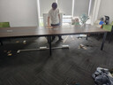 YOE.FTY会议桌长方形大型会议长桌培训桌长条办公桌工作台小型会议室桌椅 4.0*1.4米会议桌 实拍图