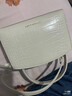 CHARLES&KEITH鳄鱼纹凯莉包手提斜挎婚包包女包生日礼物CK2-50270880-1 Ivory象牙色 S 实拍图